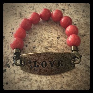 Lenny and Eva “love” bracelet